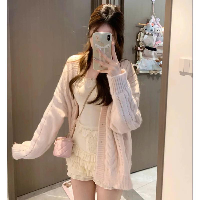 (HÀNG QC) Kozoda Áo len nữ AL691a chất len dệt kim vặn thừng form rộng dài tay dày dặn phong cách Hàn Quốc cho thu đông