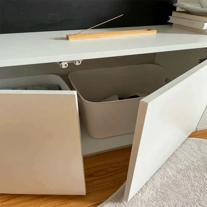 E-TIFE Furniture Meja Tv / meja Tv rak / Kabinet Tv /Rak Ruang Tamu/  Meja Tv Minimalis / lemari lantai/Ruang Tamu Kamar Tidur 5