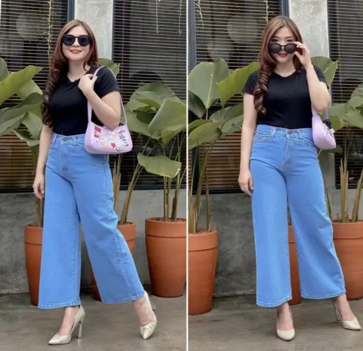 Kulot Jeans Highwaist Lipat 6