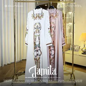 Dawat Dawai - JAMILA Gamis - Eid Series (Hijab Friendly)