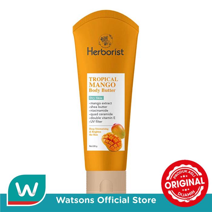 Gambar Herborist Body Butter Mango 80g dari Watsons Indonesia Official Store Kab. Tangerang Tokopedia