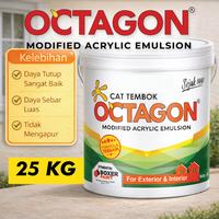 Gambar (25 KG) Cat Tembok OCTAGON Modified Acrylic Emulsion - OC Super White dari Boxer Paint Official Store Kab. Sidoarjo 1 Tokopedia