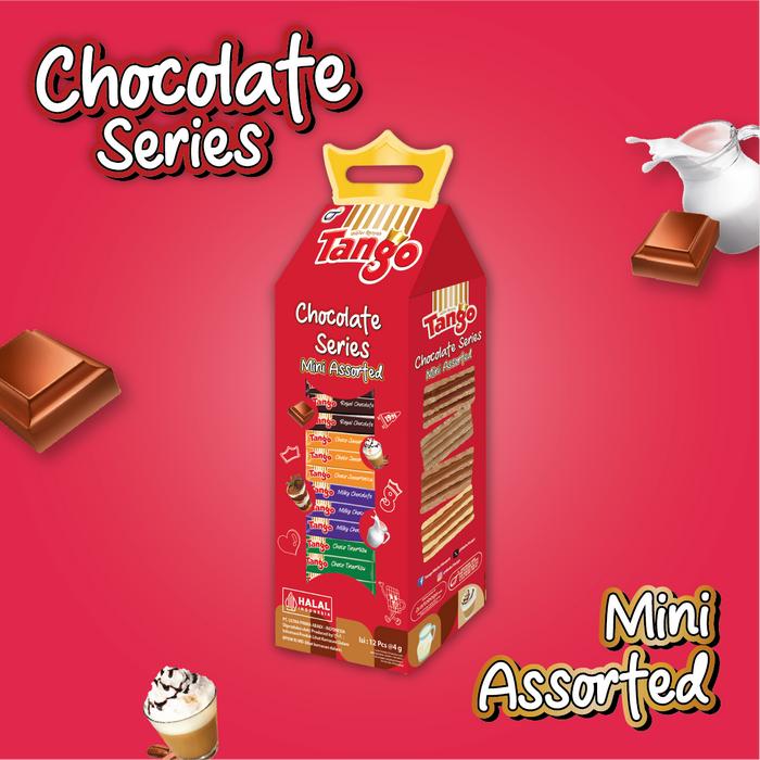 Promo Tango Wafer Mini Assorted 12 Pcs x 4 Gr [1 Box] - Mix Variety ...