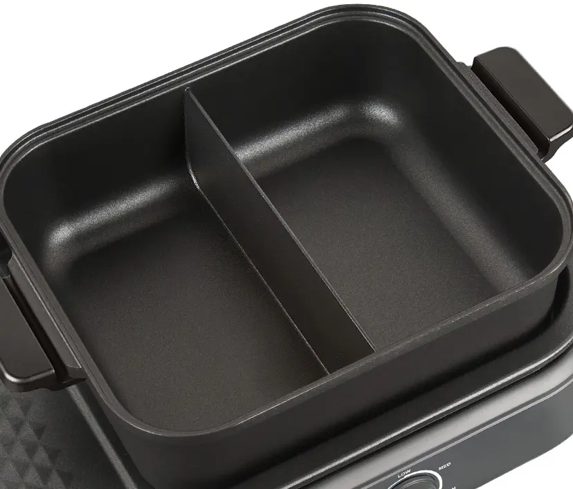 Cornell Yuan Yang Pot Only for 2-in-1 Steamboat and BBQ Grill