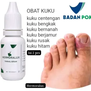Serum perawatan kuku obat jamur kuku cantengan dan bernanah  Perawatan kuku Kuning isi 2 paket
