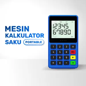 Kalkulator Saku Praktis Pas dan Sebaguna Mudah Dibawa Kemana-mana