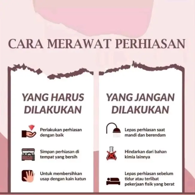 perhiasan fashion wanita kalung titanium nuri motif pita dan love te4baru 2024 Emas 2