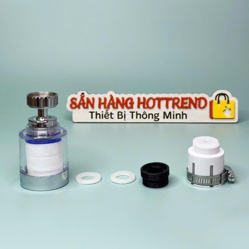 Bộ Lọc Nước, Đầu Lọc Nước Tại Vòi Tăng Áp Xoay 360 Độ Lọc Nước Tại Vòi Chậu Rửa…