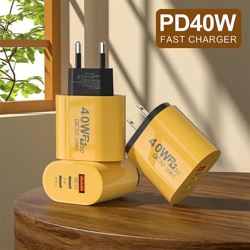 Củ Sạc Nhanh Cốc Sạc 40W Type C Chuẩn PD Đa Năng Tiết Kiệm Thời Gian Cho Mọi Điện Thoại Đi Làm Đi Du Lịch Sẵn Kho Giao Toàn Quốc
