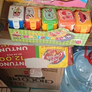SANKIE PERMEN BENTUK KOTAK MAKAN ISI 30