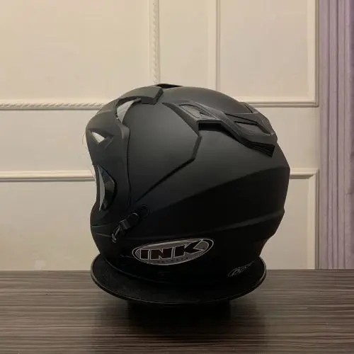 Helm JP8 Dobel Visor SNI Dewasa Pria Wanita Cod Ink