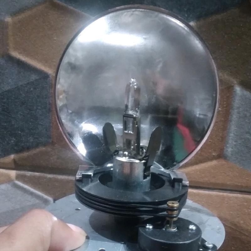 daleuman lampu Rotari  tanpa toples Dc 12volt/24volt 2
