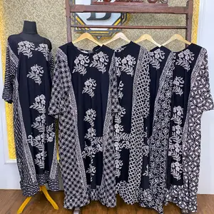 Gamis Fella Megaria by Batik Bosami Pekalongan | bahan nya nyaman halus busui friendy