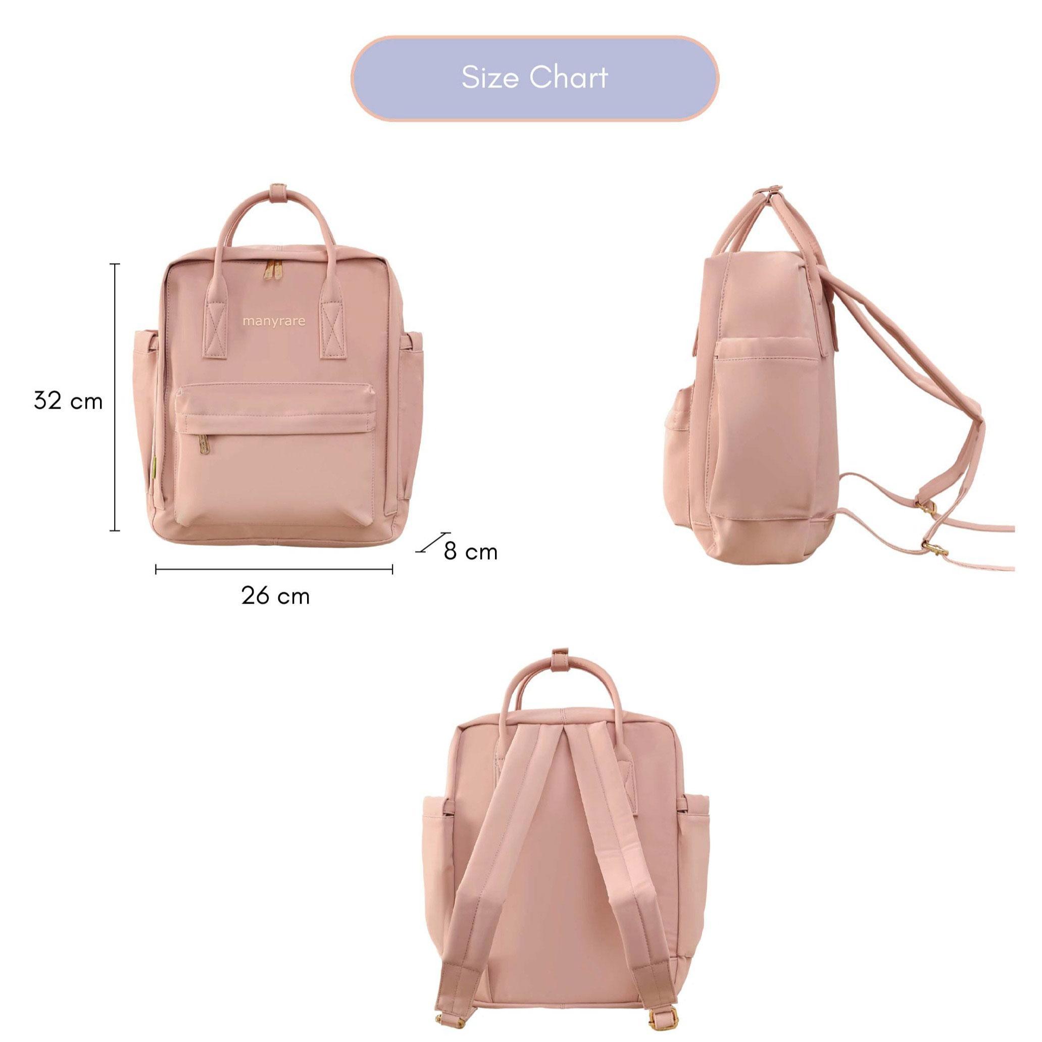Manyrare Tas Wanita Backpack Bree - Tas Ransel Wanita dengan Desain Elegan dan Fungsi Multifungsi untuk Keseharian