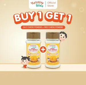 Yummy Bites Keju Cheddar Bubuk MPASI Bayi / Cheddar Cheese Powder