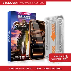 VICLOOK Auto Align Tech Tempered Glass Clear/Privacy Guard for iPhone 11/12/13/14/15/16/17/X/XR/XS Mini Max Pro Plus