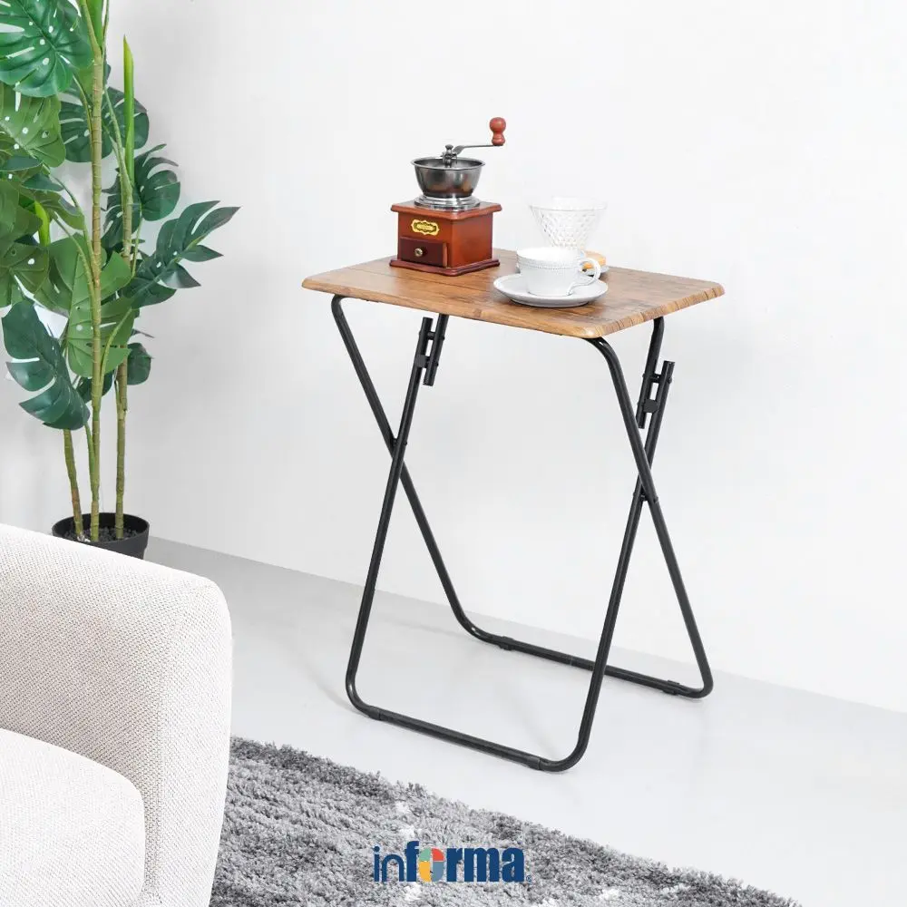 Informa Wolby Meja Lipat Folding Table Portable Event Outdoor Furniture Serbaguna
