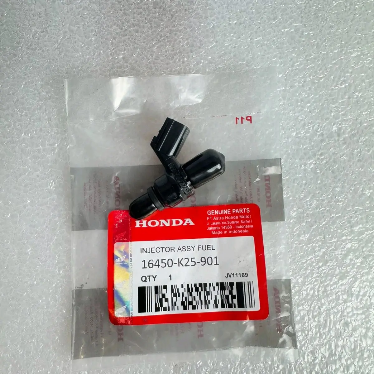 Injektor Assy (K25) 6Hole/Lubang Buat Motor Beat fi, Beat Esp dan Beat Pop.
