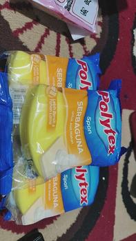 Product Review of POLYTEX Spon Serba Guna Busa sponge Cuci piring Kuning - 1 pcs from a**a 1