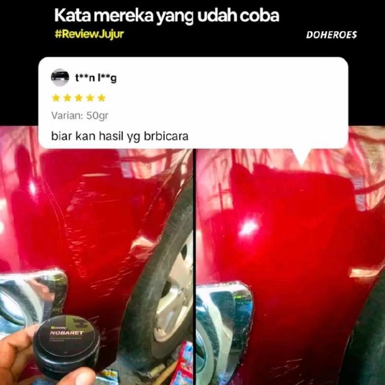 Dohero NoBaret - Compound Penghilang baret Motor Mobil Kendaraan 2