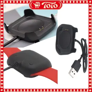 Kabel Casan USB 2 PIN Untuk Huawei Watch HW19 Dan Smartwatch Series T500 T55 Charger Docking Cable Jam Pintar Dock Charger Smartwatch