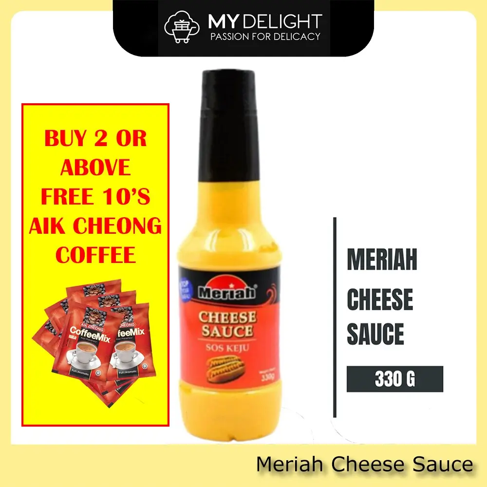 Meriah Cheese Sauce Ketchup Sos Keju Dip Dip Sauce 330g Dressing Aussie Tropic Choice Nacho Swiss Bear Cheese Sauce