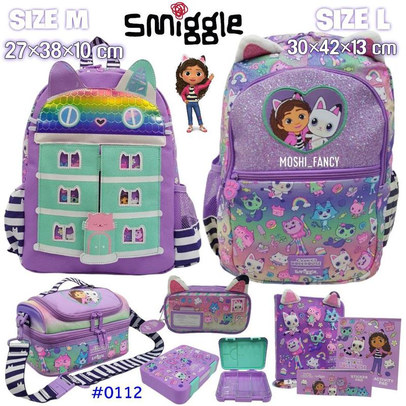 Tas Smiggle Gabby Dollhouse / Tas Ransel Smiggle Gabby Doll - Shop ...