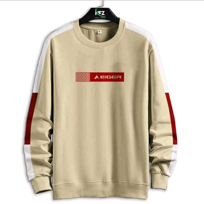 sweater pria wanita jumbo size sampai 7XL Fleece Crewneck Hoodie Nyaman Tebal Distro Sablon Zipper Panjang 8
