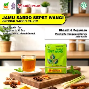 Jamu Sepet Wangi SP // Bubuk // 5 Gram // Isi 10 Pcs