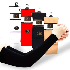 Manset Tangan Polos Wanita & Pria Gaya Santai Panjang 40cm Serbaguna Nyaman untuk Sehari-hari dan Acara Santai