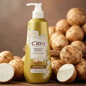 Hand body citra Bengkoang 380ml Lotion Perawatan Mencerahkan