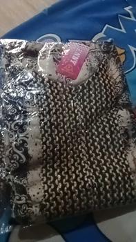 Product Review of GAMIS RENDA SULTAN ori BLINK MOTIF MONOCHROME Rempel Bunga Cantik Rayon Panjang from R**a Z**2 0
