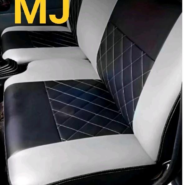 Sarung jok mobil pickup motif kotak Carry, t120ss, Zebra, Grandmax, Blindvan, L300, Kijang, DFSK, dll 7