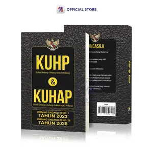 Buku Hukum Ilmu Perundang Undangan : KUHP Dan KUHAP - Hukum Pidana Dan Hukum Acara Pidana UU RI No 1 Tahun 2023 / Pustaka Baru Press - PM