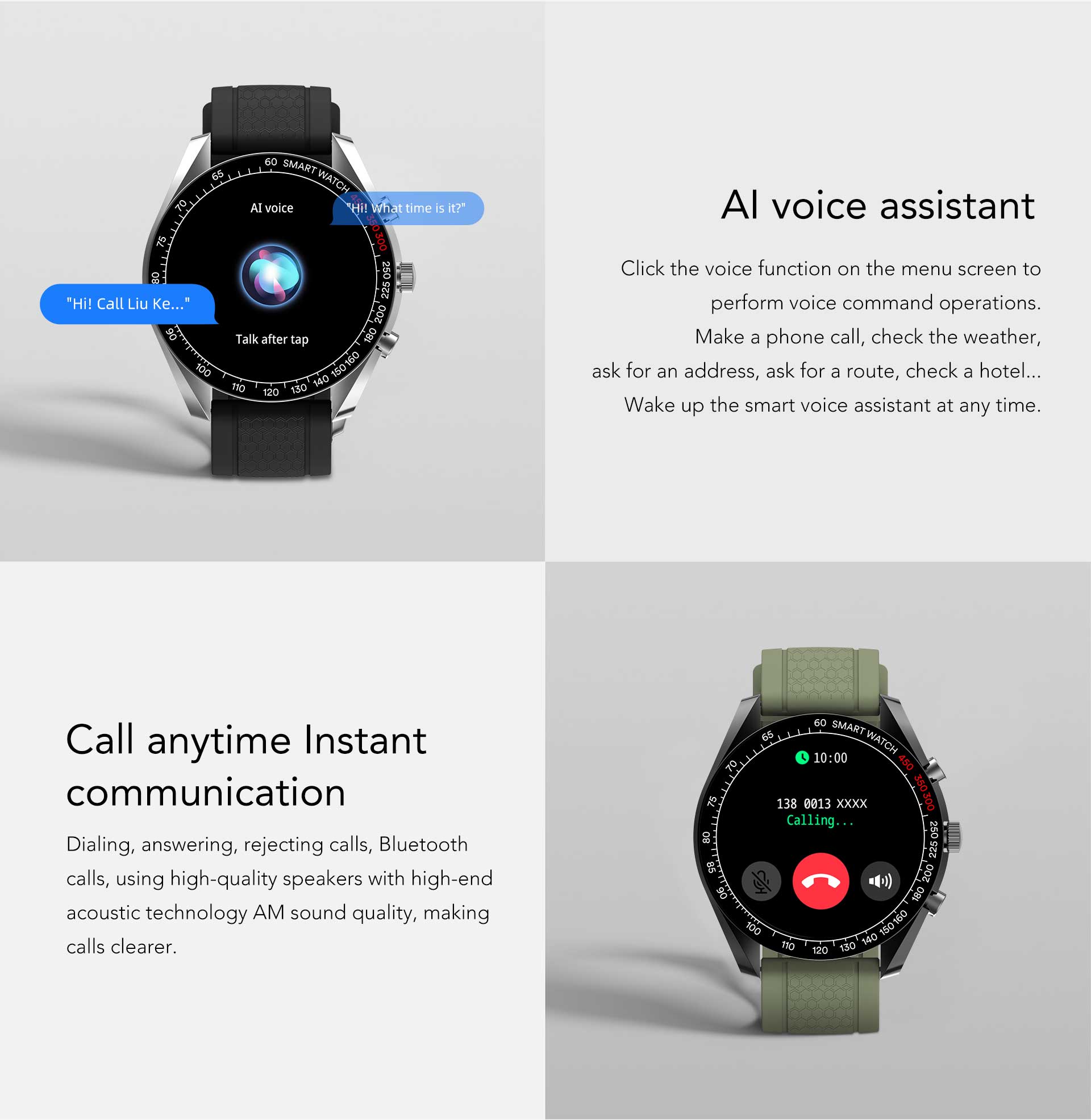Smartwatch Pria Metal Bluetooth Call Jam Tangan Pintar Sport Mode Heart Rate Sleep Monitor IP67 Waterproof Smart Watch Android iOS