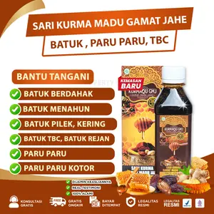 Kurmaqu Membantu Keluhan Batuk Menahun Berdahak Tbc Anak Dewasa Isi 350gr Bpom Halal Mui