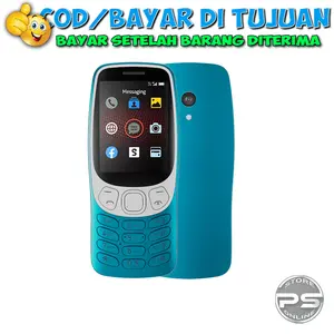Handphone 3210 (2024) Dual Sim Klasik Unik Bluetooth Kamera Baterai Awet Bergaransi