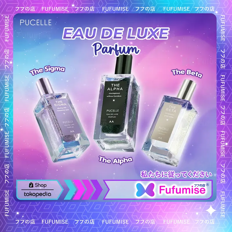 PUCELLE New Eau De Luxe Parfum | The Beta | The Alpha | The Sigma Pear Perfume 0