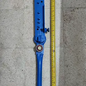 Alat PENeKUK Besi Beton 6,8,10 Mili untuk Ring Begel Kolom Cakar Ayam dengan Pin Dimensi 6-25 cm Bahan Besi Kanal UNP50 Ketenala 3 Mili
