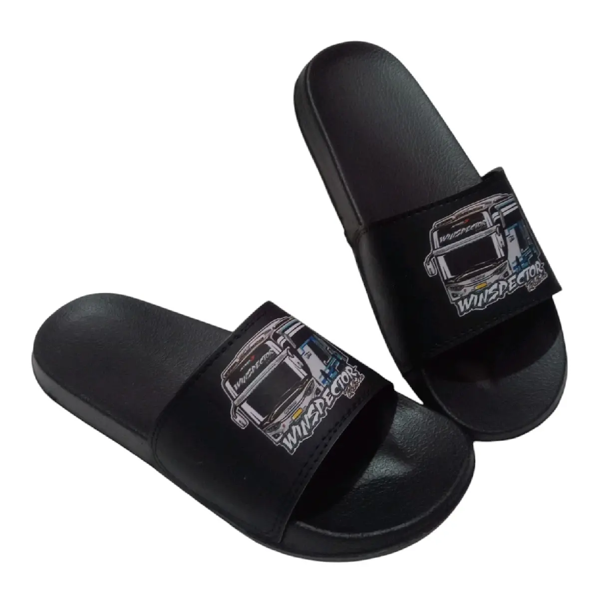 sandal slop anak laki laki 6-12/sandal anak karakter bus winspactor Fashion