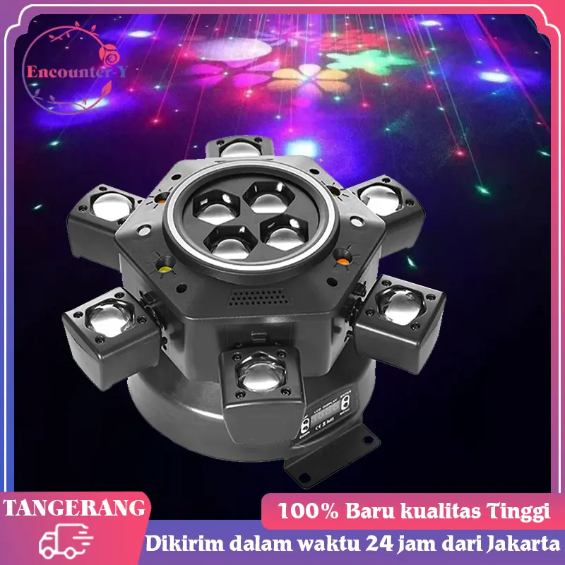​​Lampu Moving Head Bergerak 150W SixBee Eye Pro Laser Beam LED Untuk Wedding DJ Bar Panggung​​