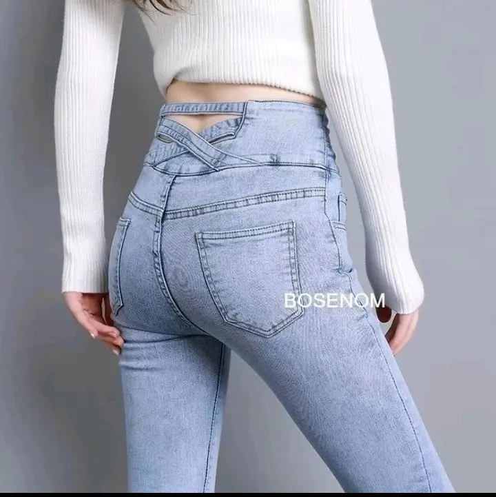 CELANA JEANS SKINNY STREACHING / CELANA JEANS WANITA