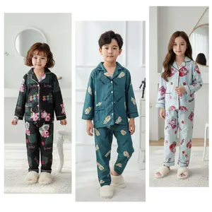 BAJU TIDUR / PIYAMA ANAK ANAK MOTIF TERBARU, LENGAN PANJANG & CELANA PANJANG, MULAI DARI UMUR 5 - 12 TAHUN