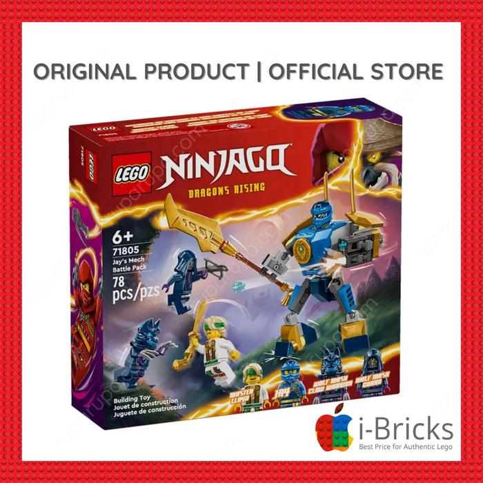 Gambar Lego Ninjago 71805 Jay Mech Battle Pack Original dari I-Bricks Kota Administrasi Jakarta Utara Tokopedia