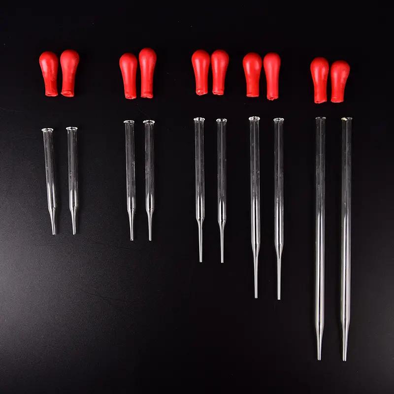 đầu cao su 2pcs ly pipette thiết bị thủy tinh phòng thí nghiệm nhỏ giọt công cụ…