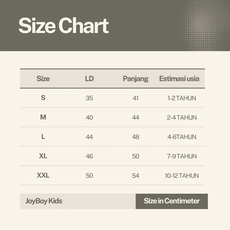 JOYBOY KAOS ANAK REQUEST INISIAL FASHION ATASAN 3