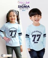 Gambar KAZEL x ZEBE Tshirt Long Sigma (1 Pcs, Ukuran 6 bulan - 12 tahun) - Sigma Blue 77, 6-12 Bulan dari Kazel Babywear Kota Administrasi Jakarta Utara 3 Tokopedia