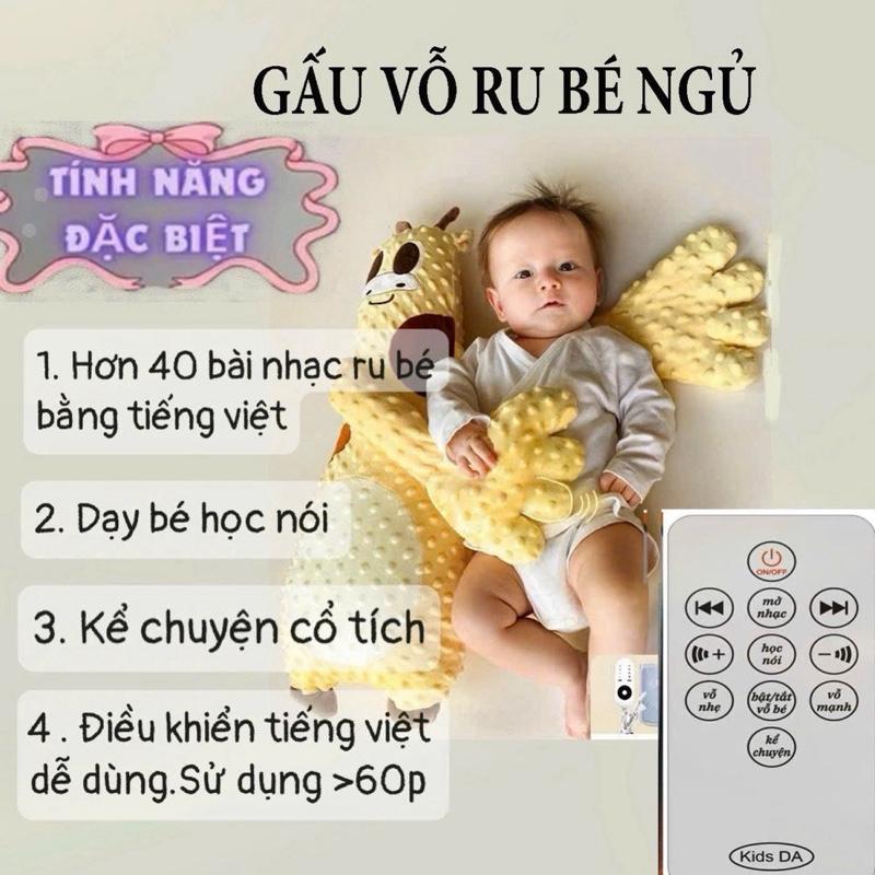 Gối ôm cho bé chống giật mình khi ngủ Nhộng Chũn Nhộng Chũn