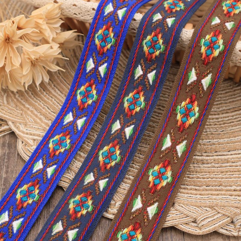 Jacquard Ribbon Embroidery Trim Ribbon for Scrapbooking Supplies 0