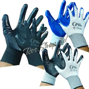 12,6,3 pasang sarung tangan kerja gekko, anti sajam, anti duri, anti slip dan nyaman